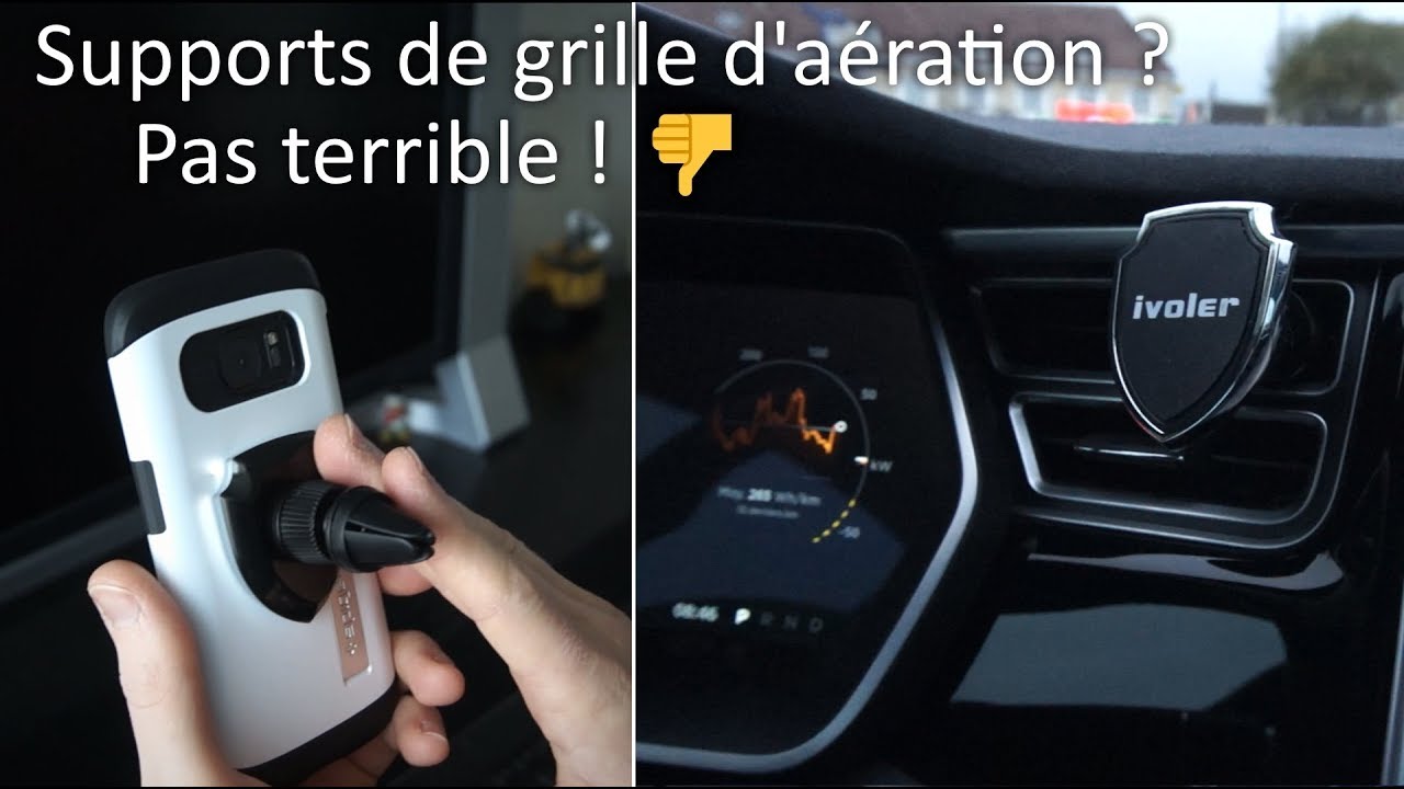 Support smartphone nomade - Sur tableau de bord - Magnétique - Renault
