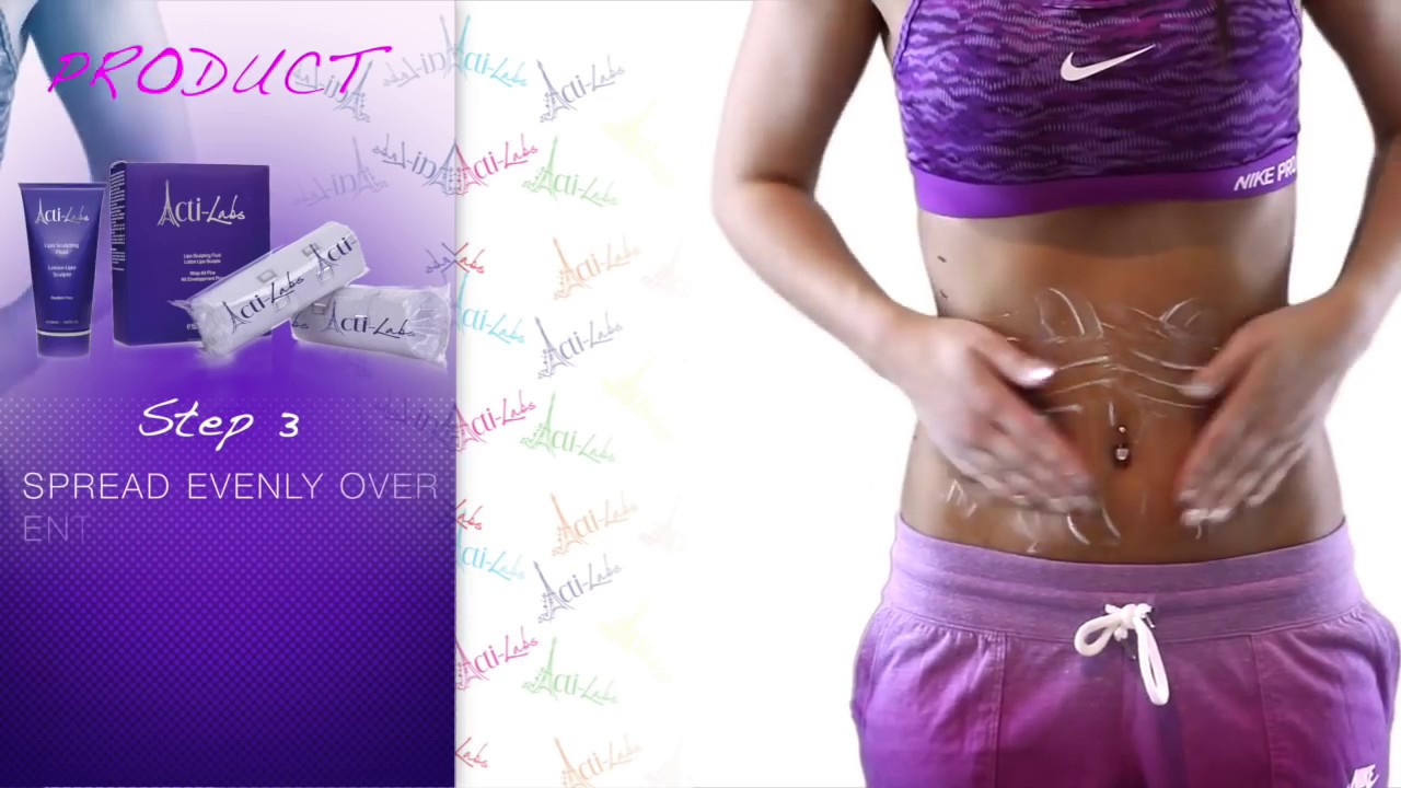 ActiLabs "How to" Lipo Sculpting Inch Loss Wrap Demonstration. YouTube