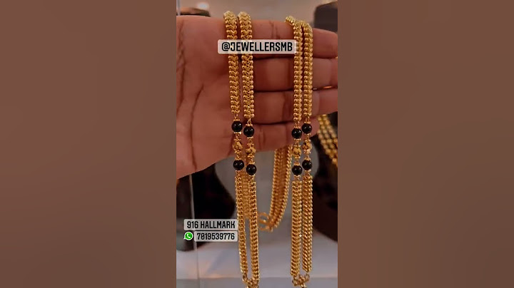 060to70grams pure gold heavy weight mangalya sara design #gold #jewelry #goldnecklace #goldchain