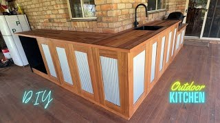 Aussie Battler shows you how to build an Outdoor Kitchen!