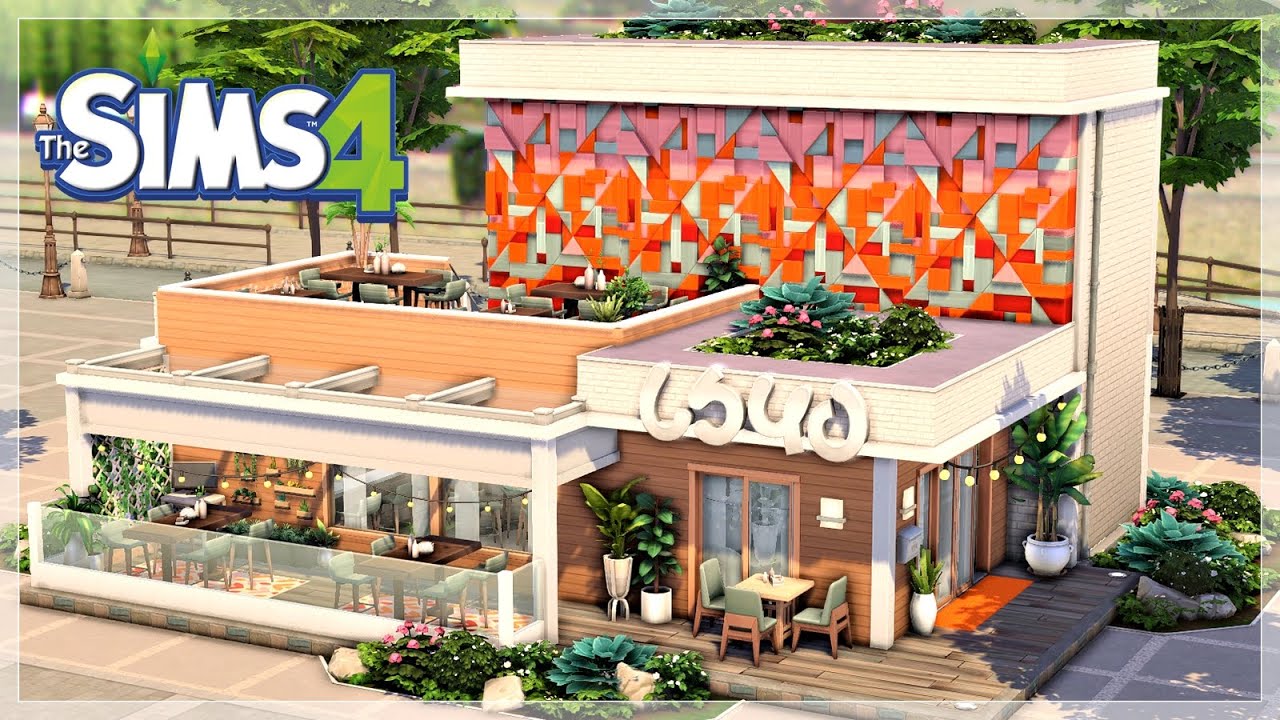 Windenburg Bar 🍸 The Sims 4 Speedbuild No Cc Youtube