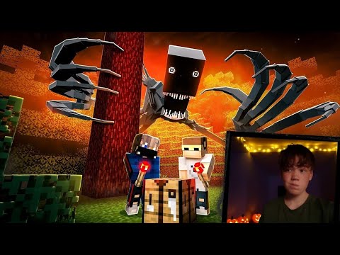 😨 Этот ЖУТКИЙ ЛЕС НЕВОЗМОЖНО Покинуть В Майнкрафт ► Никита Берг || реакция ×