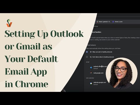 Setting Up Outlook or Gmail as Your Default Email App in Chrome