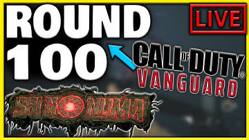 ZOMBIES ROUND 100+ SHI NO NUMA VANGUARD ATTEMPT! WARZONE LIVE WITH SILENT NINE!