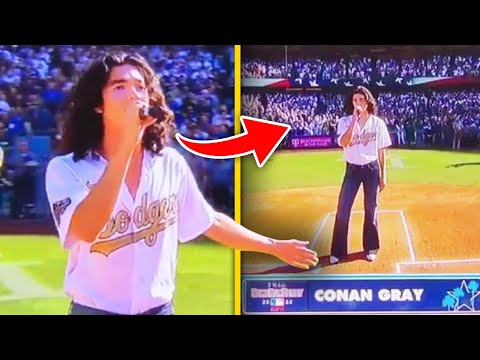 Conan Gray SLAMMED Online Over Viral National Anthem Fail