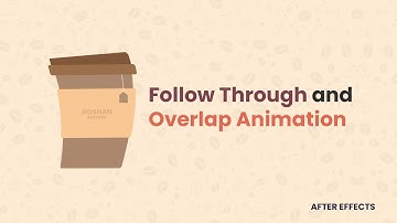 Follow Through & Overlapping animation in After Effects Plug-in in description