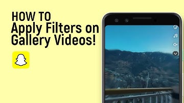 How to Apply Snapchat Filters on Gallery Videos [easy]