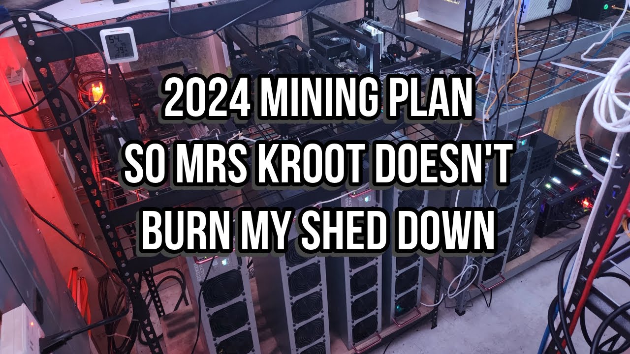 My new 2024 mining plan to fully pay my power and build bags at the same  time!