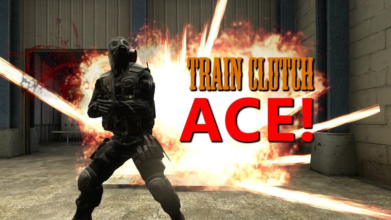 CS:GO - Train Clutch ACE!!