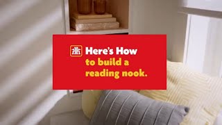 How to Build a Reading Nook | Cozy DIY Window Seat