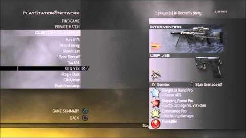 Recraff - MW2 class setup