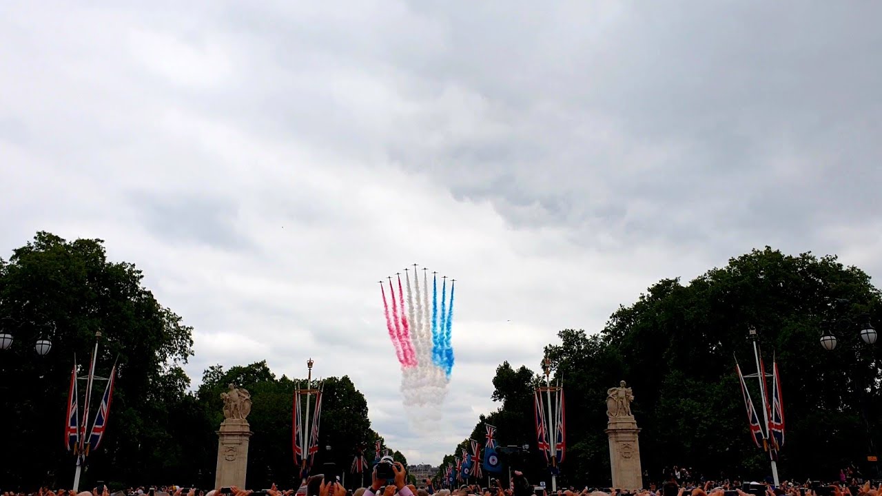 Royal Air Force 100 Anniversary, Military Flypast.
