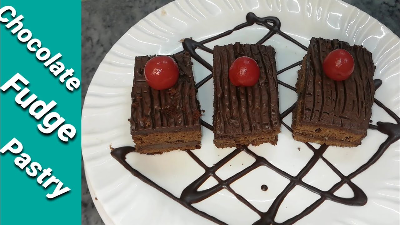 Chocolate Fudge Pastry Recipe Dark Chocolate Fudge Pastry One10Food