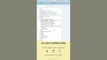 Never miss your SAP Favorites with 2 clicks #sap #acsapconsulting #shorts