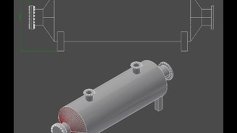 How to Model 3D Industrial Tank in Autodesk Inventor | Full Tutorial for Beginner #caddesign #cad