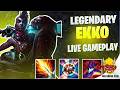 LEGENDARY Ekko! BURST DAMAGE! - Wild Rift HellsDevil Plus Gameplay