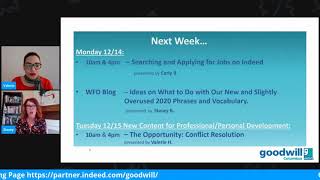 Goodwill Columbus Workforce Development: Weekly Social Media Recap and Forecast for 12/7 to 12/18