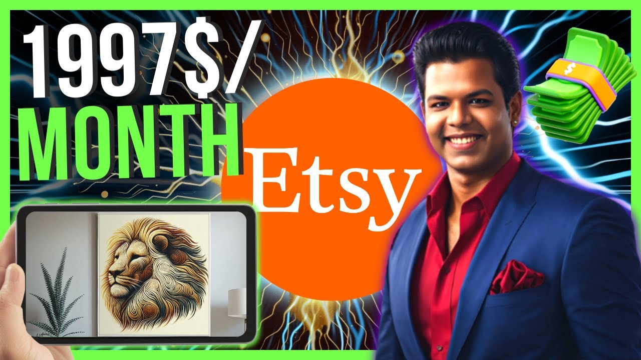 2024 Side Hustle: Create & Sell AI Images on Etsy with Leonardo AI | Quick Guide