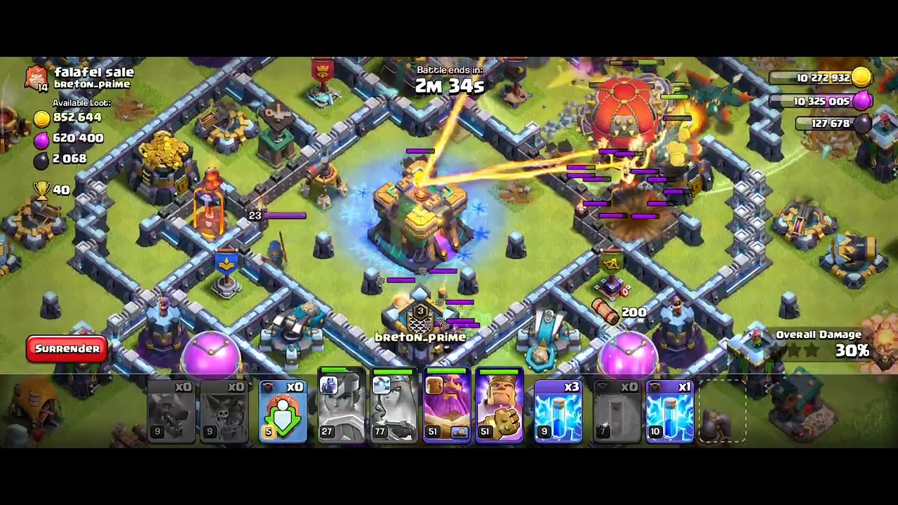 Ranked battle attack 1 - 5. Clash of clans 