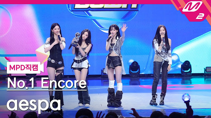 [MPD직캠] 에스파 1위 앵콜 직캠 4K 'Dirty Work' (aespa FanCam No.1 Encore) | @MCOUNTDOWN_2025.7.10