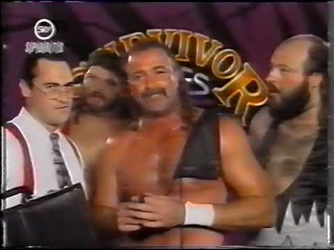 Jake Roberts Survivor Series Team Promo 11 10 1991 Youtube