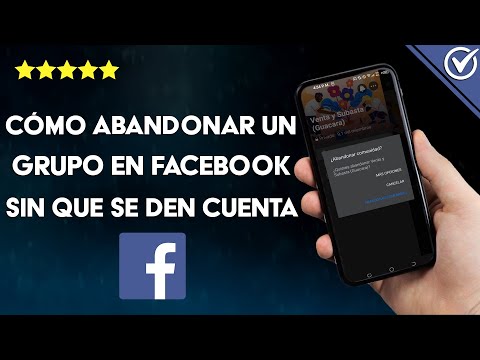 ¿Cómo abandonar un grupo en FACEBOOK sin que nadie se de cuenta? - Tutorial