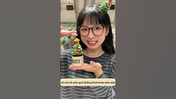 DIY Cây Thông Noel Mini Dễ Thương Cho Mùa Giáng Sinh