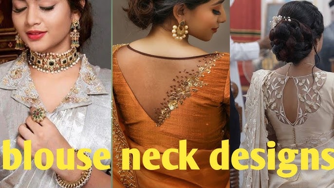 Elegant Saree Blouses Ideas / Design For Summer 2020 