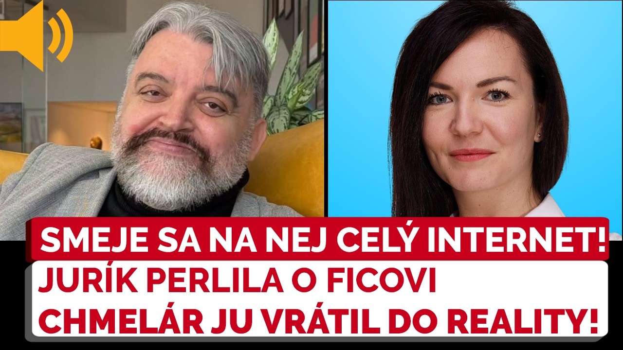 Chmelár reaguje na neuveriteľnú hlúposť akú predviedla Beáta Jurík. TOTO povedala o Ficovi v USA