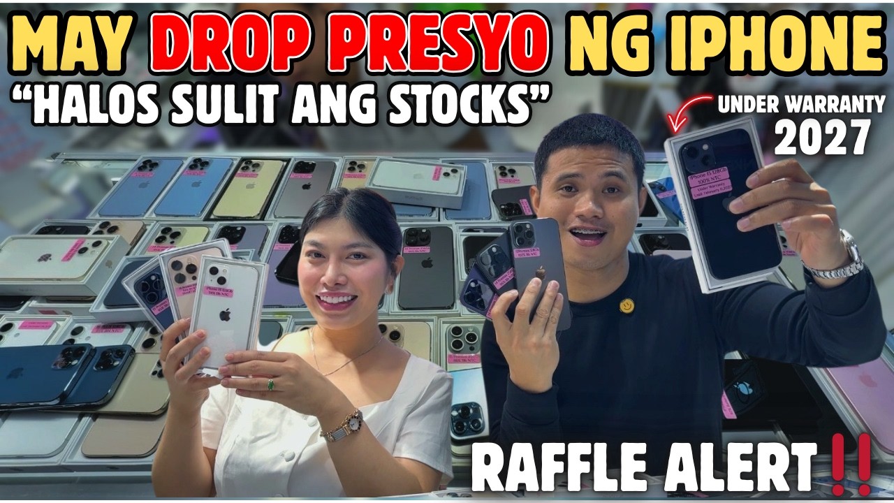 Drop ang Presyo ng iPHONE at Sulit sa Deals ang Mabibili Niyo + Freebies and Discount!