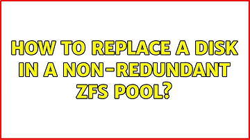 How to replace a disk in a non-redundant ZFS pool? (2 Solutions!!)