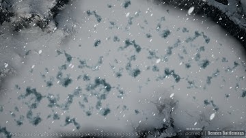 Arctic Snow and Ice 2 | Battlemap Demo | Beneos Animated RPG Maps