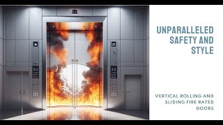 Experience Unparalleled Safety and Style with Vertical Rolling and Sliding Fire Rated doors :