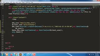 Change Database Time into Different Timezone