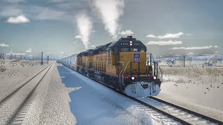 Train Sim World 4 Sherman Hill Scenario Build Up Aufbauen SD40-2 TSW 4