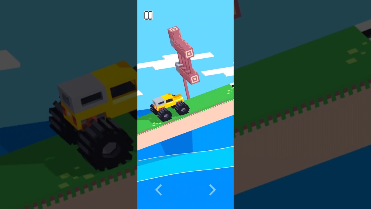 Fancade mad driving monster truck car game level 102 : Tilt