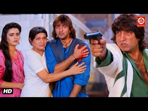 घर के झूठे वारिस ने असली को मिटाने चलाया गोली | Namak | Sanjay Dutt