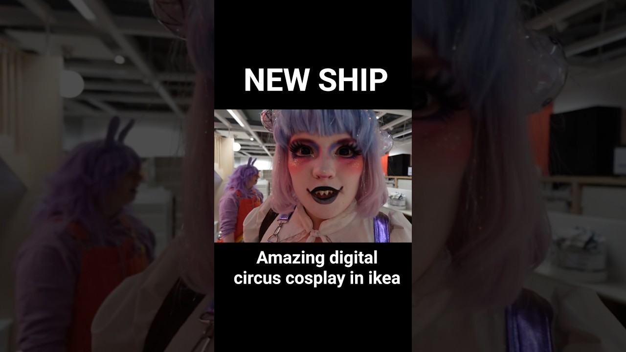 digital circus shopping.... #digitalcircus #tadc #amazingdigitalcircus #pomni #jax #cosplay