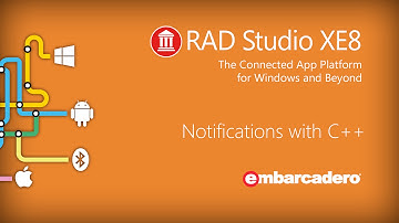 Notifications with C++ RAD Studio XE8