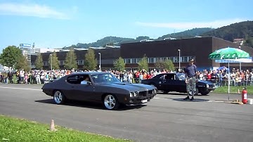 Pontiac GTO 454 vs. 67 Firebird
