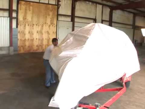 Dr Shrink Boat Cover, Part 2 of 3 - YouTube