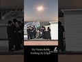 The Viznitz Rebbe The Shita Hakdosha Watching The Eclipse From A Rooftop In New York
