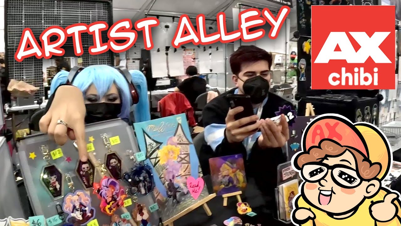 Ax Chibi Artist Alley - AX Chibi Walkthrough 2022 - Vlog - YouTube