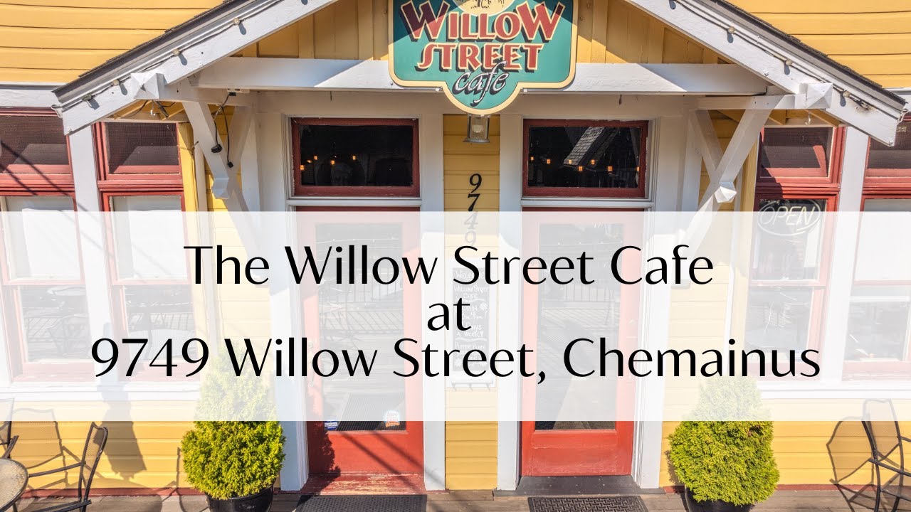 Iconic Willow St Café + 4 apartments for sale in Chemainus BC | Coastal Island Real Estate Group