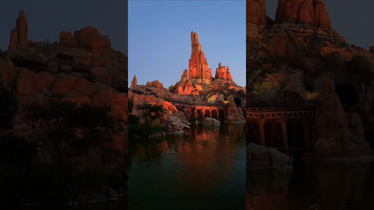 Живописно! Дневное и ночное время в парижском Диснейленде 