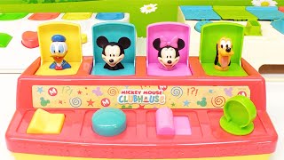 Learn Colors, Numbers & Fruits with Mickey Mouse Pop Up Pals Toys Learning Video for Toddlers!