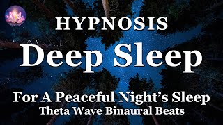 Sleep Hypnosis Relieve Anxiety Insomnia 432 Hz Binaural Beats Female Voice