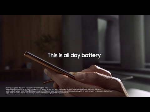 Demo of the Galaxy Note 20 with Grant Hinds (SAMSUNG)