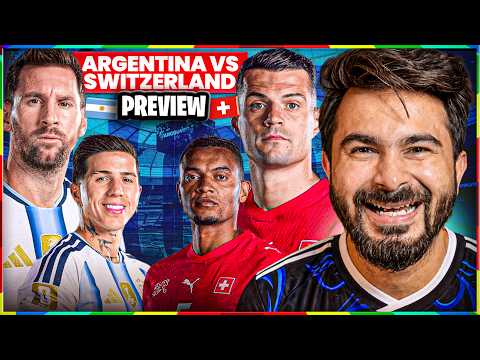 Can Argentina BEAT Switzerland? The RIGGED Narrative? Lineup & Tactics