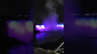 Niagara Falls At Night 12/3/21